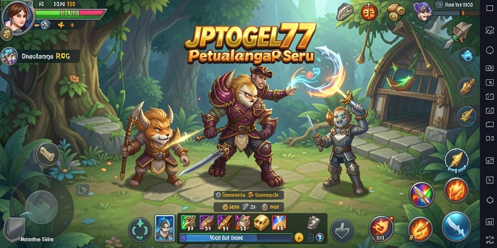 Gameplay JPTOGEL77 yang mendebarkan dalam aksi RPG.